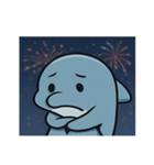 花火のイルカ@SFW（個別スタンプ：22）