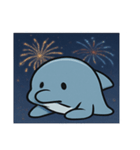 花火のイルカ@SFW（個別スタンプ：23）