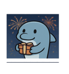 花火のイルカ@SFW（個別スタンプ：27）