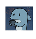 花火のイルカ@SFW（個別スタンプ：29）