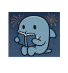 花火のイルカ@SFW（個別スタンプ：30）