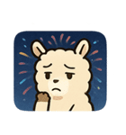 花火のアルパカ2@SFW（個別スタンプ：7）