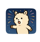花火のアルパカ2@SFW（個別スタンプ：9）