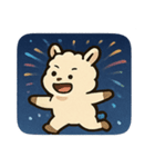 花火のアルパカ2@SFW（個別スタンプ：11）