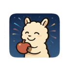 花火のアルパカ2@SFW（個別スタンプ：14）