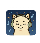 花火のアルパカ2@SFW（個別スタンプ：21）