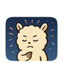 花火のアルパカ2@SFW（個別スタンプ：24）