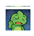 花火カメレオン2@SFW（個別スタンプ：5）