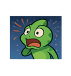 花火カメレオン2@SFW（個別スタンプ：26）