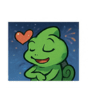 花火カメレオン2@SFW（個別スタンプ：28）