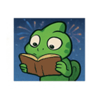 花火カメレオン2@SFW（個別スタンプ：30）