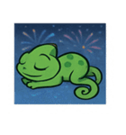 花火カメレオン2@SFW（個別スタンプ：31）