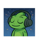 花火カメレオン2@SFW（個別スタンプ：32）