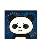 花火パンダのマジカルナイト@SFW（個別スタンプ：2）
