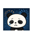 花火パンダのマジカルナイト@SFW（個別スタンプ：3）