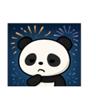 花火パンダのマジカルナイト@SFW（個別スタンプ：4）