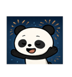 花火パンダのマジカルナイト@SFW（個別スタンプ：7）