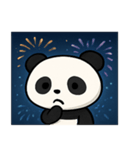 花火パンダのマジカルナイト@SFW（個別スタンプ：8）