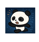 花火パンダのマジカルナイト@SFW（個別スタンプ：13）