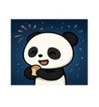 花火パンダのマジカルナイト@SFW（個別スタンプ：14）