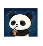 花火パンダのマジカルナイト@SFW（個別スタンプ：15）