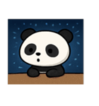 花火パンダのマジカルナイト@SFW（個別スタンプ：16）