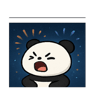 花火パンダのマジカルナイト@SFW（個別スタンプ：23）