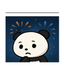 花火パンダのマジカルナイト@SFW（個別スタンプ：24）