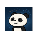 花火パンダのマジカルナイト@SFW（個別スタンプ：25）