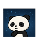 花火パンダのマジカルナイト@SFW（個別スタンプ：28）