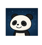 花火パンダのマジカルナイト@SFW（個別スタンプ：29）