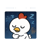 花火ニワトリのマジカルナイト@SFW（個別スタンプ：7）