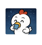 花火ニワトリのマジカルナイト@SFW（個別スタンプ：14）