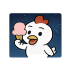 花火ニワトリのマジカルナイト@SFW（個別スタンプ：30）