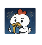 花火ニワトリのマジカルナイト@SFW（個別スタンプ：31）