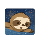 花火ナマケモノのほっこりナイト@SFW（個別スタンプ：15）