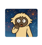 花火テナガザルのわくわくナイト@SFW（個別スタンプ：13）