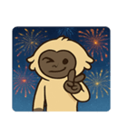 花火テナガザルのわくわくナイト@SFW（個別スタンプ：15）