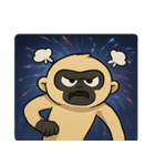 花火テナガザルのわくわくナイト@SFW（個別スタンプ：19）