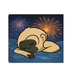 花火テナガザルのわくわくナイト@SFW（個別スタンプ：25）