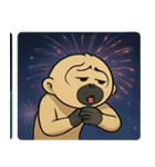 花火テナガザルのわくわくナイト@SFW（個別スタンプ：26）