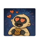 花火テナガザルのわくわくナイト@SFW（個別スタンプ：27）