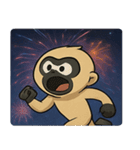 花火テナガザルのわくわくナイト@SFW（個別スタンプ：28）