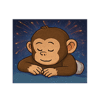 花火チンパンジーのにぎやかナイト@SFW（個別スタンプ：29）