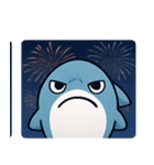 花火サメのクールナイト@SFW（個別スタンプ：2）