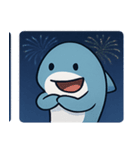 花火サメのクールナイト@SFW（個別スタンプ：22）