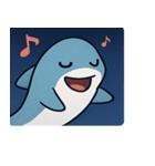 花火サメのクールナイト@SFW（個別スタンプ：32）