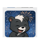 花火スカンクのきらめきナイト@SFW（個別スタンプ：6）