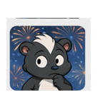 花火スカンクのきらめきナイト@SFW（個別スタンプ：8）