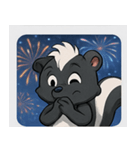 花火スカンクのきらめきナイト@SFW（個別スタンプ：10）